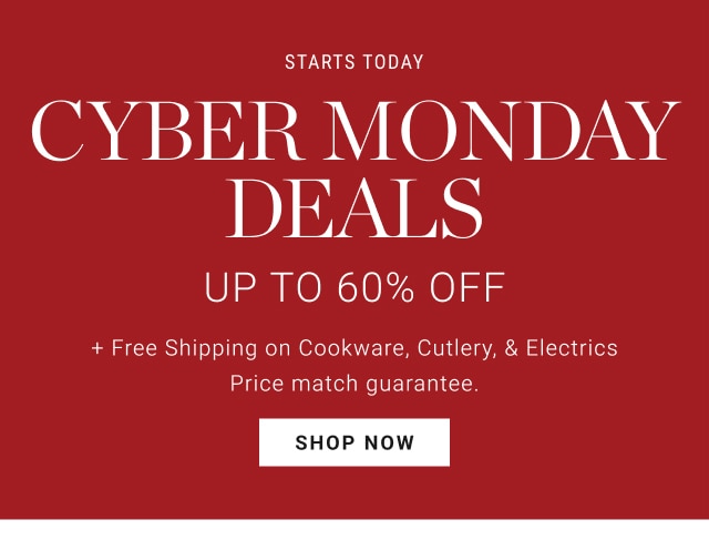 Cyber Monday Deals - UP TO 60% OFF - shop now