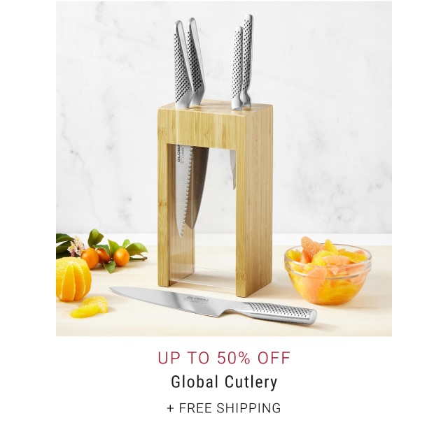 Up to 50% Off Global Cutlery + free shipping