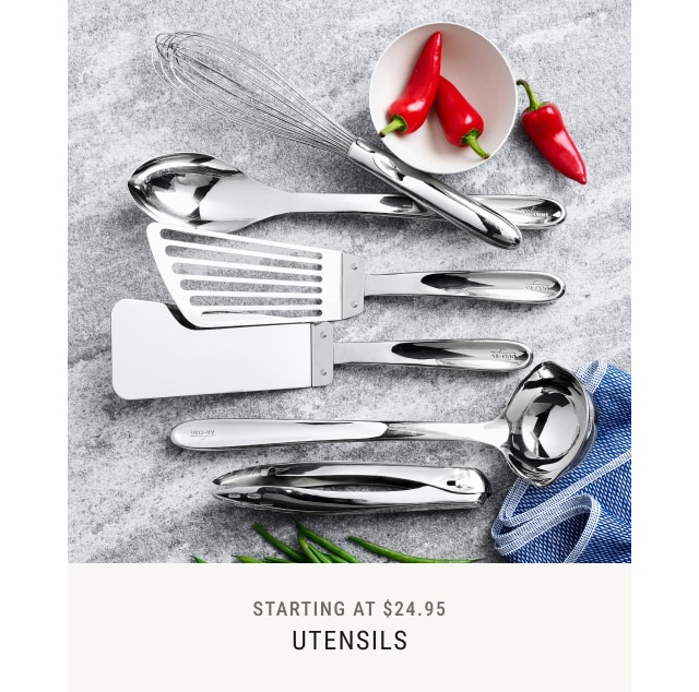 Starting at $24.95 - Utensils