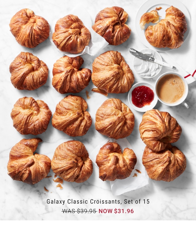 Galaxy Classic Croissants, Set of 15 - Now $31.96