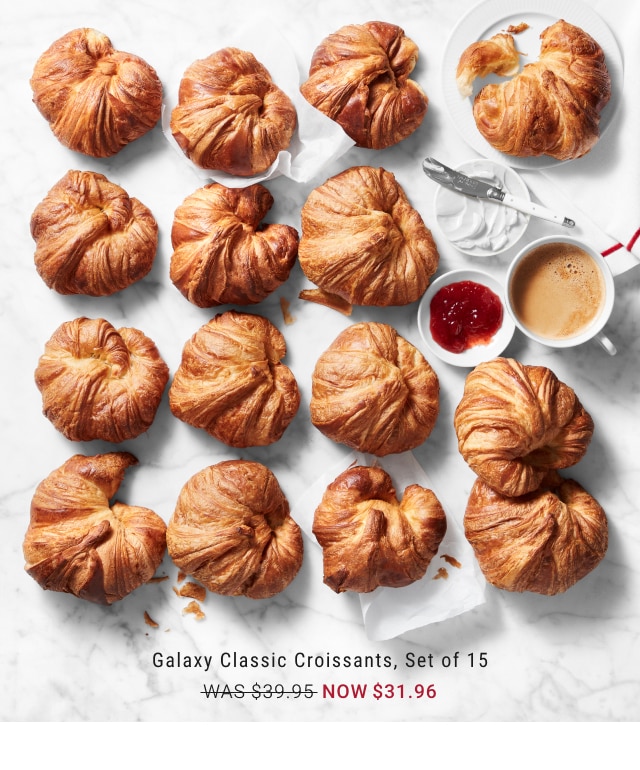 Galaxy Classic Croissants, Set of 15 - Now $31.96