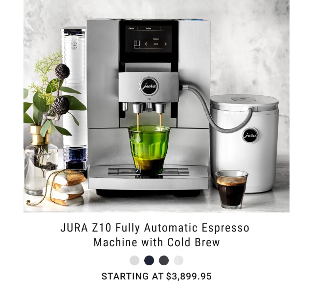 JURA Z10 Fully Automatic Espresso Machine with Cold Brew - Starting at $3,899.95