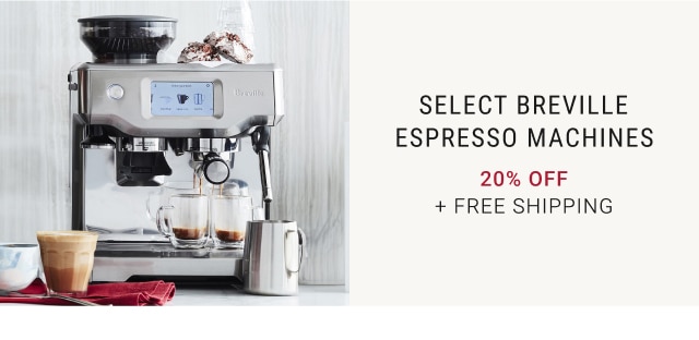 Select Breville Espresso Machines - 20% Off + Free Shipping