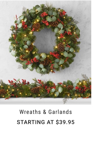 Wreaths & Garlands - Starting at $39.95