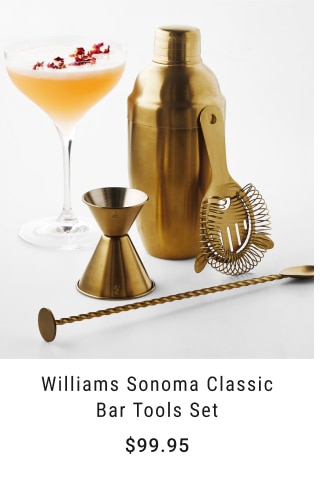 Williams Sonoma Classic Bar Tools Set - $99.95