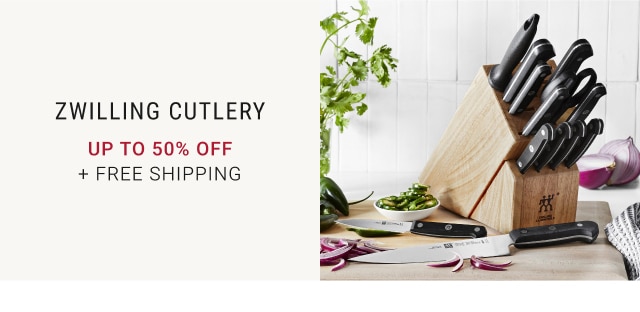 Zwilling Cutlery - Up To 50% Off + Free Shipping