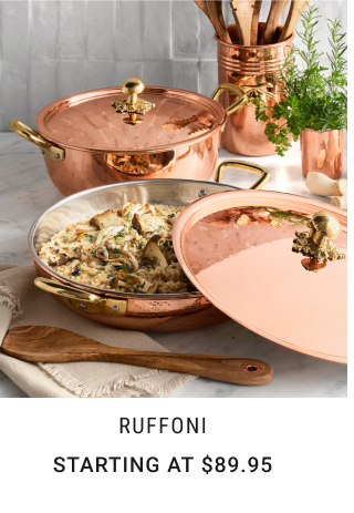 RUFFONI - STARTING AT $89.95