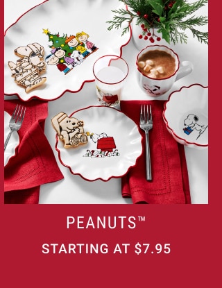 Peanuts™ - Starting at $7.95