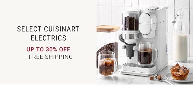 Select Cuisinart Electrics - Up To 30% Off + Free Shipping