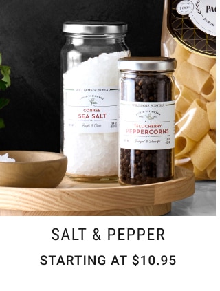 Salt & Pepper - Starting at $10.95