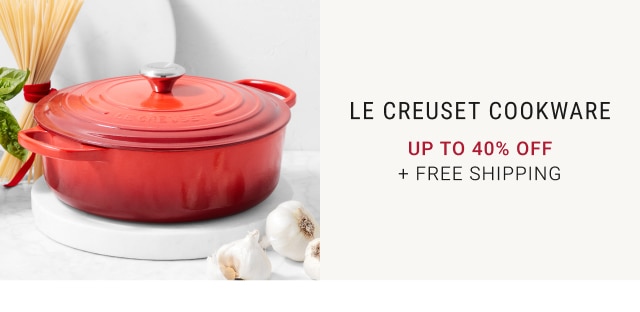 Le Creuset Cookware - Up To 40% Off + Free Shipping