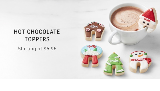 Hot Chocolate Toppers - Starting at $5.95