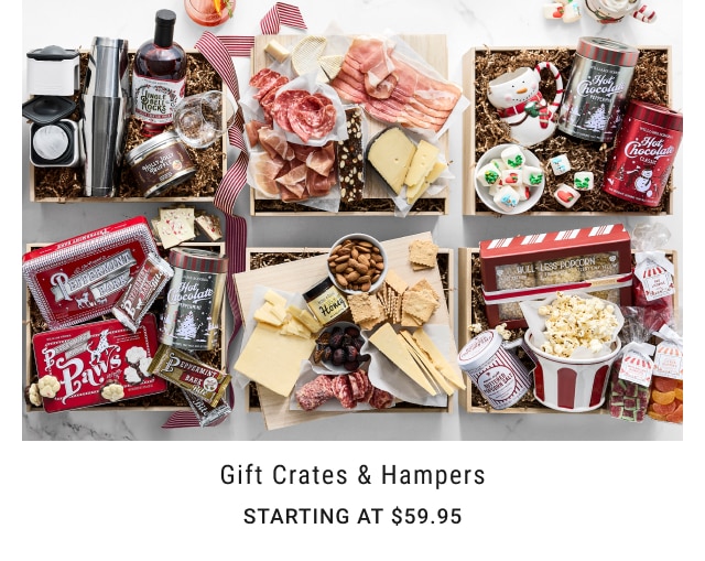 Personalized Gift Crates - Starting at $79.95