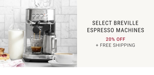 Select Breville Espresso Machines - 20% Off + Free Shipping