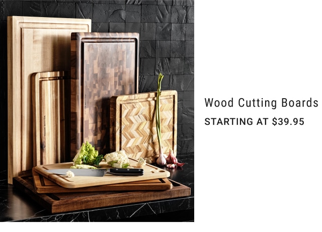 Wood Cutting Boards - Starting at $39.95