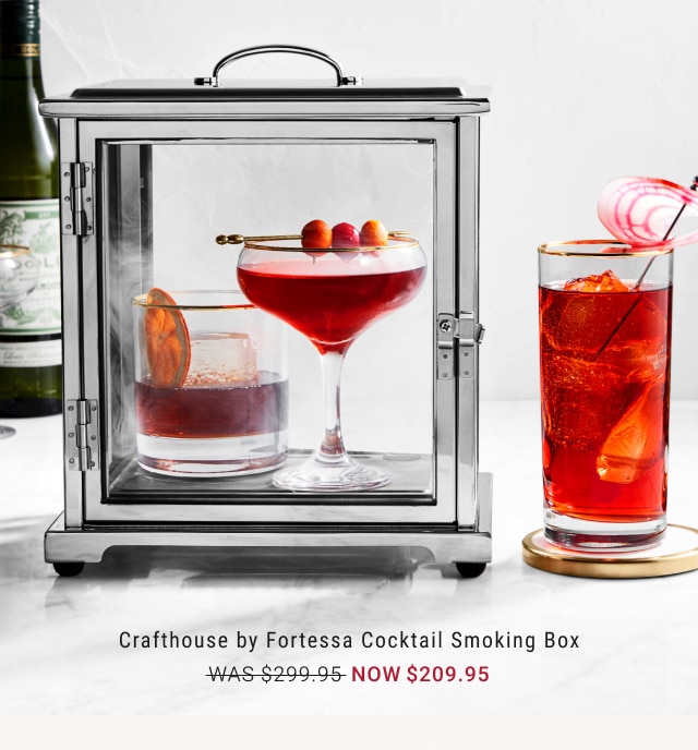 Crafthouse by Fortessa Cocktail Smoking Box - $209.95