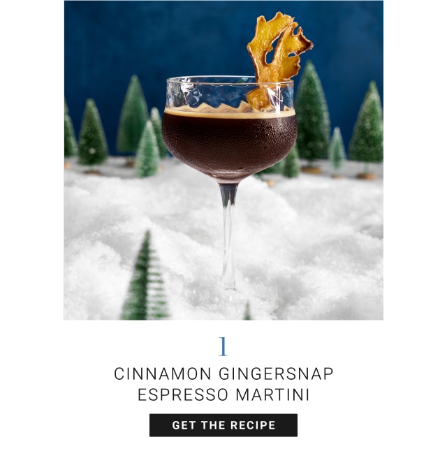 1. Cinnamon Gingersnap Espresso Martini - Get The Recipe