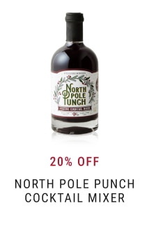 20% Off North Pole Punch Cocktail Mixer