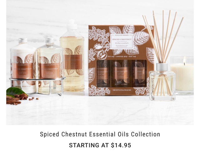 Spiced Chestnut Essential Oils Collection - Starting at $14.95