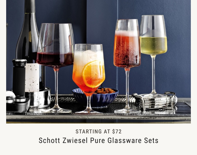 Starting at $72 - Schott Zwiesel Pure Glassware Sets