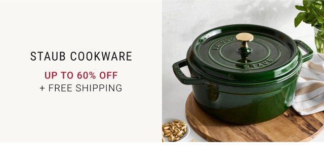 Staub Cookware - Up To 60% Off + Free Shipping