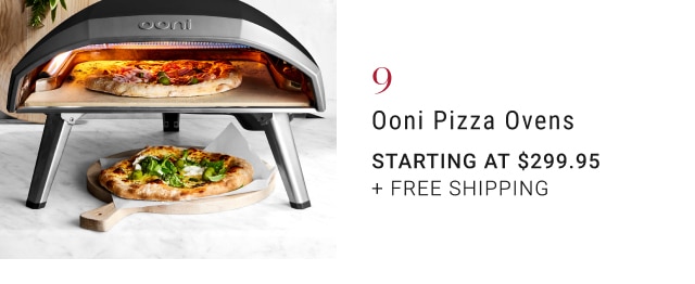 9. Ooni Pizza Ovens - Starting at $299.95 + Free Shipping