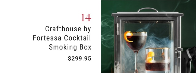 14. Crafthouse by Fortessa Cocktail Smoking Box - $299.95