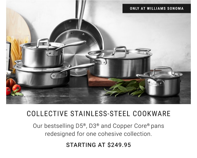 Collective Stainless-Steel Cookware - Starting at $249.95