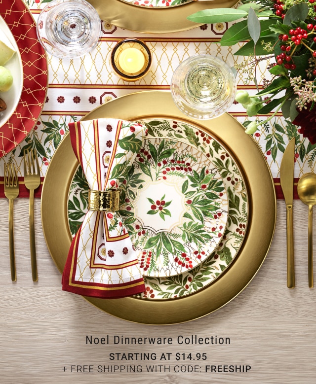 Noel Dinnerware Collection - Starting at $14.95 + Free Shipping With Code: FREESHIP