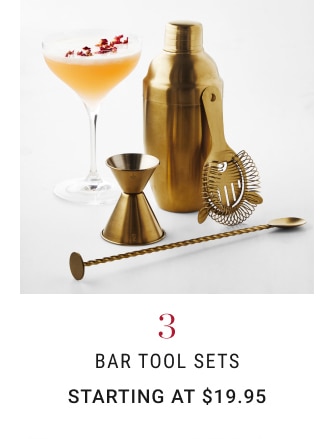 3. Bar Tool Sets - Starting at $19.95