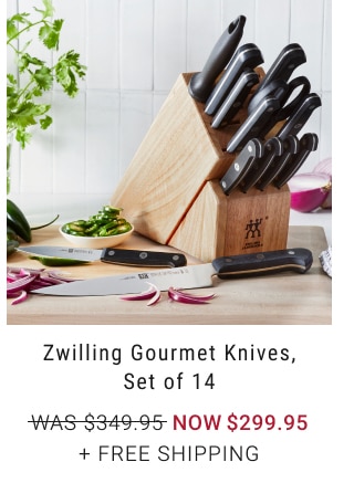 Zwilling Gourmet Knives, Set of 14 - Now $299.95 + Free Shipping