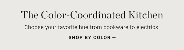 The Color-Coordinated Kitchen - Shop By Color