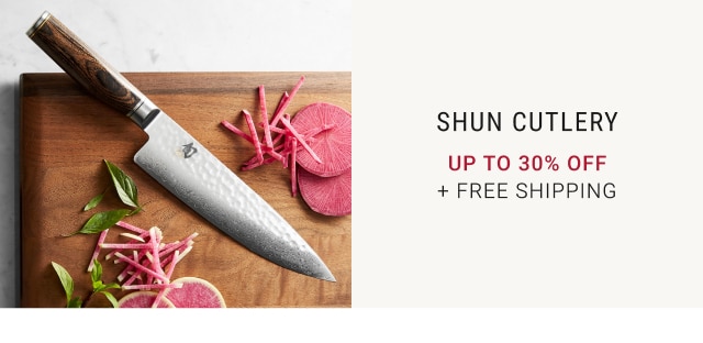 Shun Cutlery - Up To 30% Off + Free Shipping