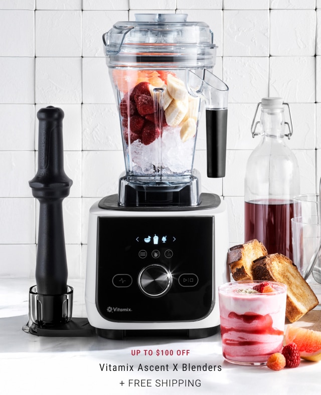 Up To $100 Off Vitamix Ascent X Blenders + Free Shipping