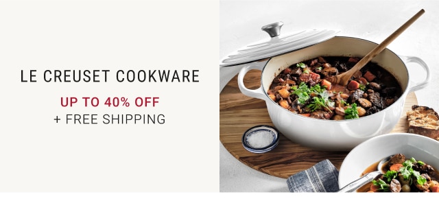 Le Creuset Cookware - Up To 40% Off + Free Shipping