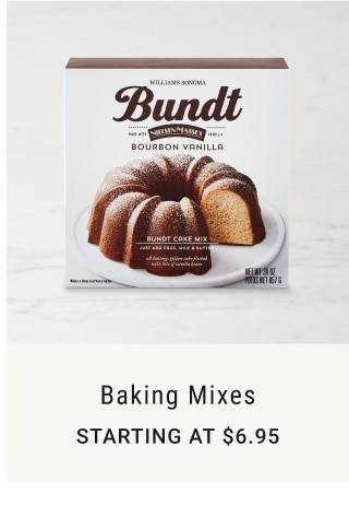 Baking Mixes - Starting at $6.95