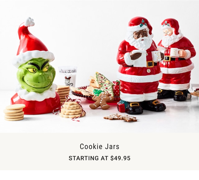 Cookie Jars - Starting at $49.95