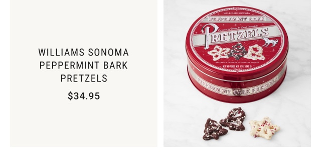 Williams Sonoma Peppermint Bark Pretzels - $34.95