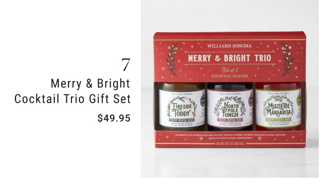 7. Merry & Bright Cocktail Trio Gift Set - $49.95