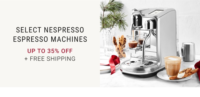 Select Nespresso Espresso Machines - Up to 35% Off + Free Shipping