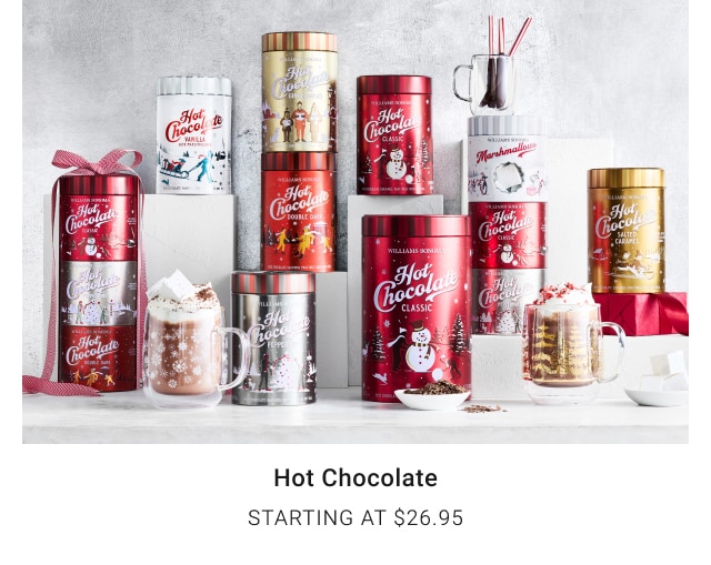 Hot Chocolate - Starting at $26.95