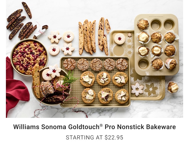 Williams Sonoma Goldtouch® Pro Nonstick Bakeware - Starting at $22.95