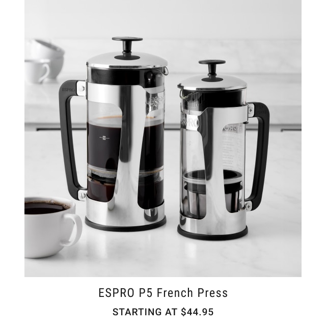 espro p5 french press - starting at $44.95