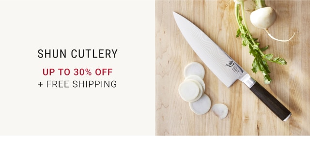 Shun Cutlery - Up to 30% Off + Free Shipping