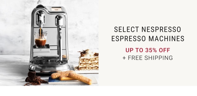 Select Nespresso Espresso Machines - Up to 30% off + Free Shipping