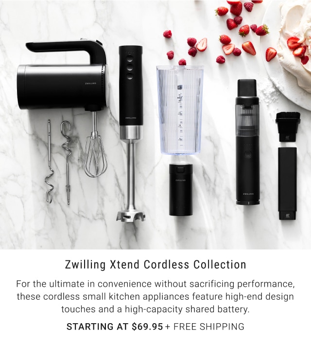 Zwilling Xtend Cordless Collection - Starting at $69.95 + Free Shipping