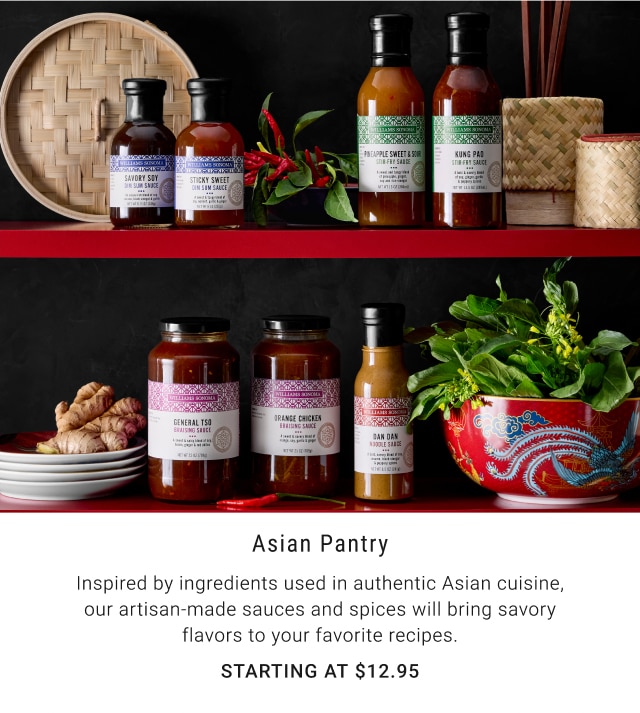 Asian Pantry - Starting at $12.95