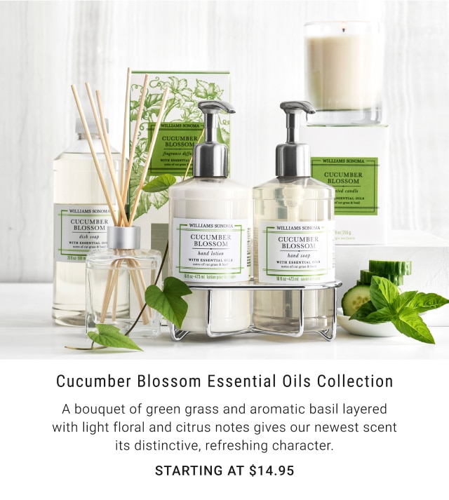 Cucumber Blossom Essential Oils Collection - Starting at $14.95