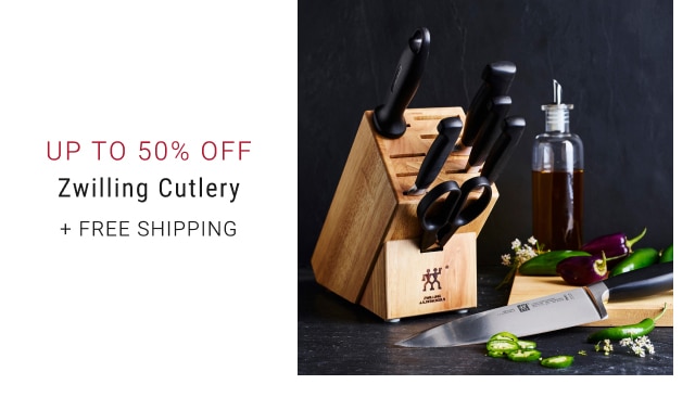 Up to 50% Off Zwilling Cutlery + Free Shipping