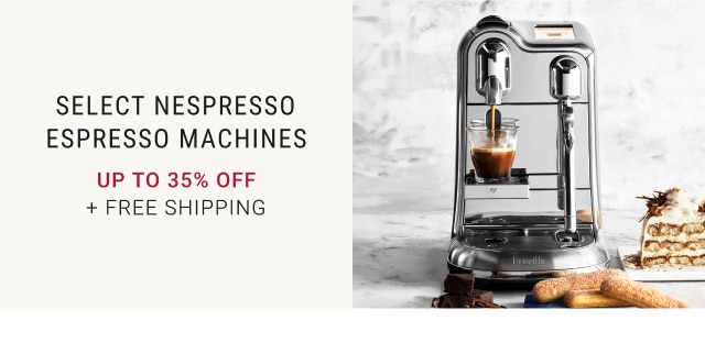 Select Nespresso Espresso Machines - Up to 35% Off + Free Shipping